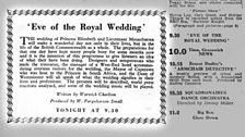 Radio Times: The Royal Wedding