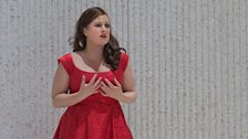 Diana Damrau as Violetta in Verdi's "La Traviata."