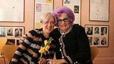 Dame Edna and Janice Forsyth