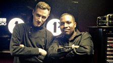 DJ Rashad (R) and Benji B (L)