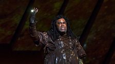 Eric Owens as Alberich in Wagner's "Das Rheingold."