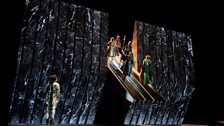 A scene from Wagner's "Das Rheingold."