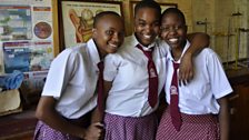 These girls from Kibosho are the winners of the Young Scientist Tanzania award - launched to encourage a culture of science