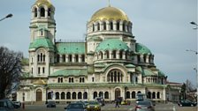 Nevsky Cathedral in Sofia, Bulgaria