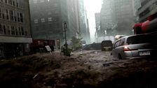 Tsunami hits Manhattan