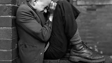 Chris Killip, Youth on Wall, Jarrow, Tyneside, 1976