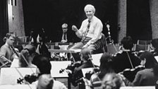 Sir Colin Davis conducts the Guildhall School Orchestra at the  Proms in 2000.