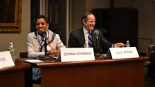 Donna Edwards & Eliot Spitzer