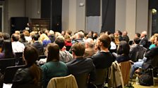 The Any Questions audience at Columbia University