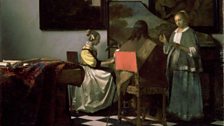 The Concert, by Johannes Vermeer, (1658–1660) stolen from Isabella Stewart Gardner Museum in 1990