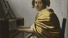 Johannes Vermeer, Young Woman Seated at a Virginal, c. 1670-72