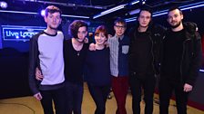 The 1975 in the Live Lounge Late