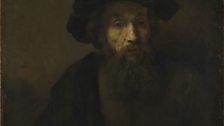 Rembrandt van Rijn, A Bearded Man in a Cap, late 1650s