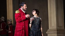 David Daniels as Julius Caesar and Natalie Dessay as Cleopatra in Handel's "Giulio Cesare."