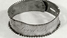 Collar belonging to Bryon's Dog