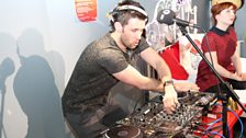 Danny Howard on the decks