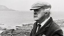 Sir John Betjeman, on the north coast of Cornwall