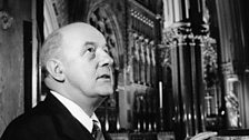 Sir John Betjeman in All Saints, Margaret Street, London