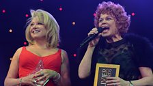 Elaine Paige and Vicky Entwistle present the Radio 2 Audience Award