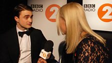 Daniel Radcliffe with Anneka Rice