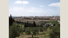 View from the Mount of Olives in Jerusalem taken in 2013