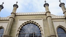 Outside the Brighton Dome Studio Theatre