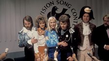 After winning the Eurovision Song Contest: 1974