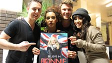 Backing Bonnie all the way