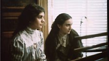 Susannah Fowle and Hilary Ryan in the 1978 film adaptation of The Getting of Wisdom