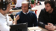 Richard Bacon at Old Trafford