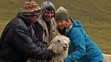 Kate Humble has a go