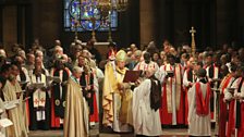 The inauguration of the Archbishop of Canterbury