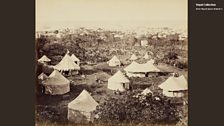 The Prince's encampment in Beirut, Lebanon (6 May 1862)