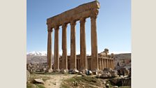 The Temple of the Sun and Temple of Jupiter, Baalbek, Lebanon