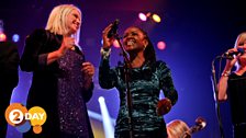 Anneka Rice and Diane-Louise Jordan