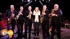 Clare Teal with the 鶹 Big Band Sax Section