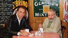 Will Self and filmmaker Mike Leigh