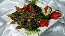 Insect salad