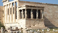 The Caryatid Porch of the Erechtheion at the Acropolis, Athens