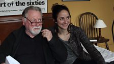 Kenneth Cranham (playing Wagner) and Lydia Leonard (playing Cosima)