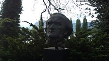 Wagner bust at Tribschen