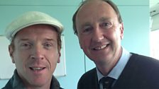 Damian Lewis with Jonathan Agnew