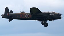 Chris Evans flies in a Lancaster Bomber to mark the 70th anniversary of the Dambusters