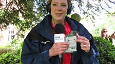 Kirsteen has just taken on an allotment, so her treasure was a book about allotment-keeping and some vegetable seeds