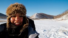 Liz Bonnin in Siberia