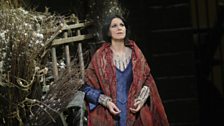 Soprano Angela Gheorghiu as Mimi in Puccini's La Boheme