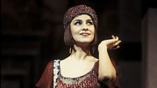 Soprano Angela Gheorghiu as Magda in Puccini's La Rondine