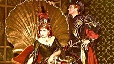 Romanian soprano Virginia Zeani and her husband, bass Nicola Rossi Lemeni in Offenbach's Tales of Hoffmann