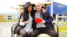 Sarah Jane with Maverick Sabre at 鶹Լ Radio 1's Big Weekend