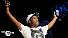 A$AP Rocky performs at Radio 1's Big Weekend